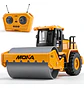 Carro De Construcción Control Remoto Blower Aplanadora Escala 1:18 Amarillo - Miniatura 1