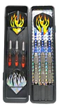 Dardos Macrooutlet Acero Tungsteno 21g Pack 3 Azul Plateado Azul Con Plata 3 Dardos - Miniatura 2