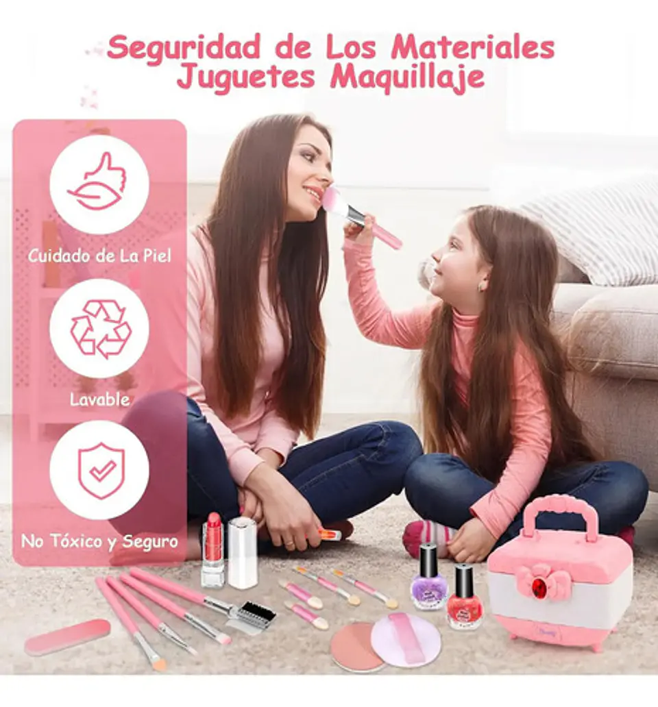 Sets De 40 Piezas De Belleza Y Maquillaje Para Niños Y Niña 8