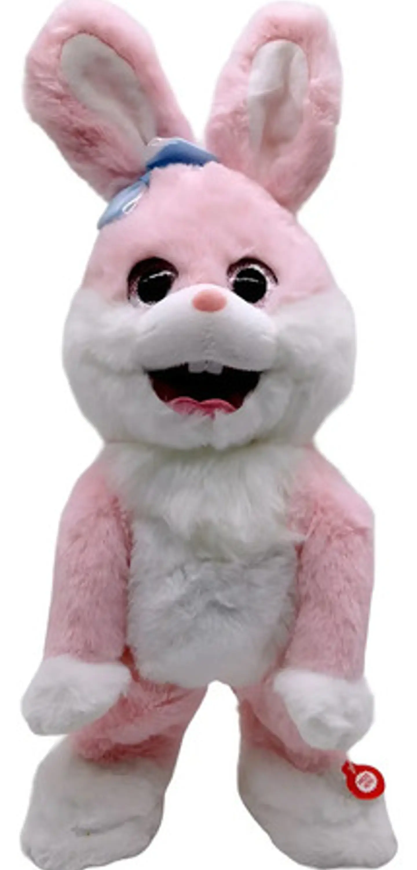 Peluche Conejo Interactivo Macrooutlet Baila Canta 42cm Rosado Rosado Dq230189 1
