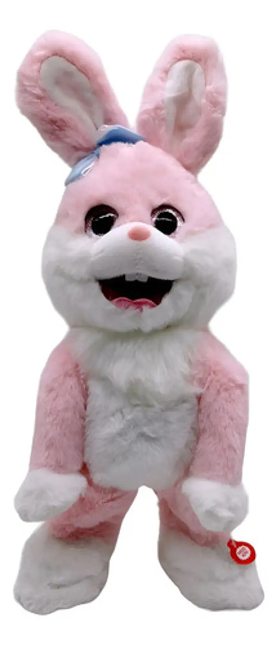 Peluche Conejo Interactivo Macrooutlet Baila Canta 42cm Rosado Rosado Dq230189 1