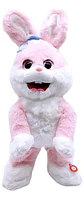 Peluche Conejo Interactivo Macrooutlet Baila Canta 42cm Rosado Rosado Dq230189 - Miniatura 2