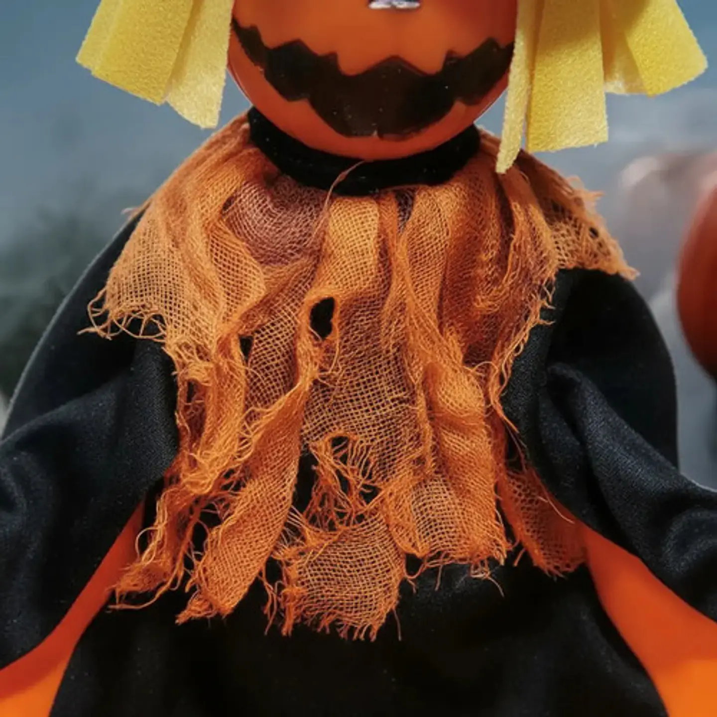 Juguete Eléctrico Halloween Tazon Para Dulces Bruja Calabaza 6