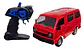 Carro Control Remoto Abertura Puertas Luces Sonidos Humo Cian Bus/van - Miniatura 1