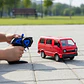 Carro Control Remoto Abertura Puertas Luces Sonidos Humo Cian Bus/van - Miniatura 2