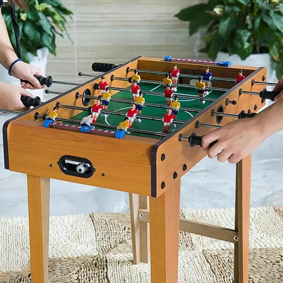 Futbolín Bang Toys MDF Plástico con Contador de Puntos Patas de Madera 2