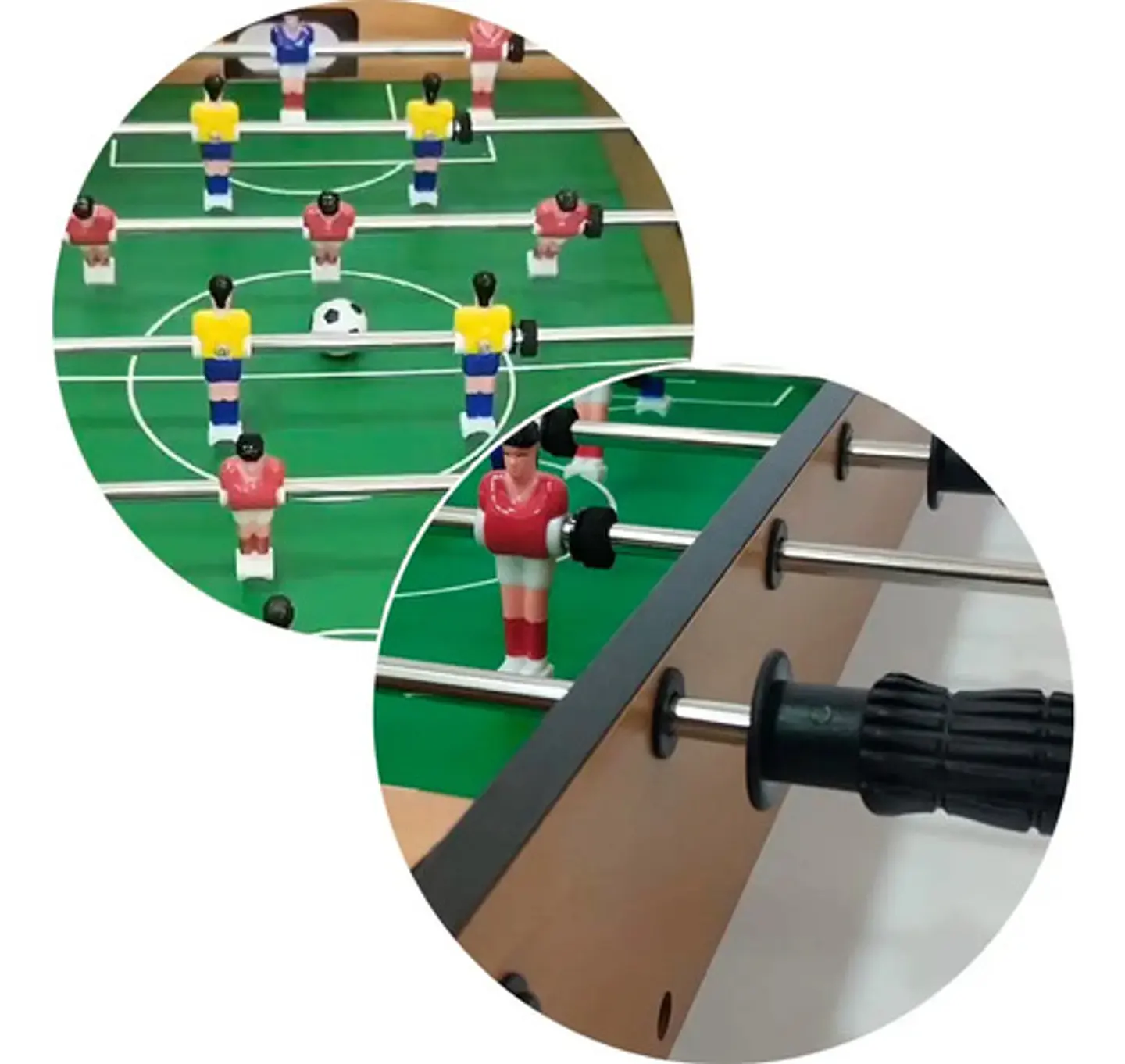 Futbolín Bang Toys MDF Plástico con Contador de Puntos Patas de Madera 4