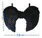 Alas Angel Halloween Fiesta Disfraz Roja Negra Blanca 55x40cm - Miniatura 4