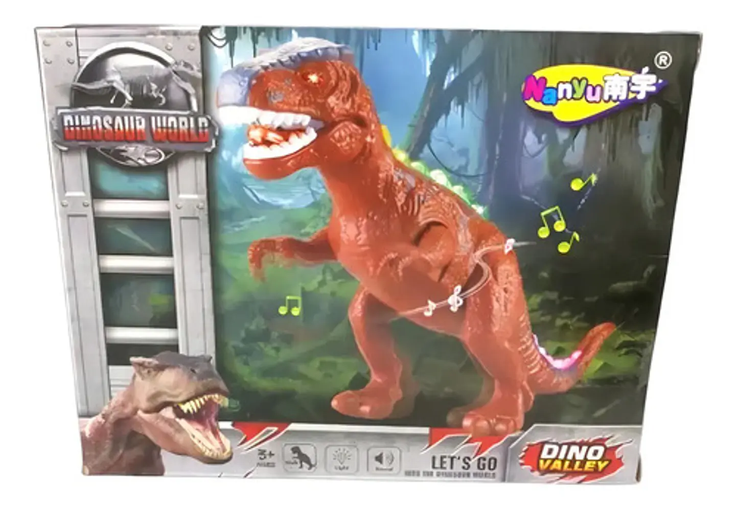 Dinosaurio Movimiento Y Sonido Tiranosaurio Rex 3305 Juguete 3
