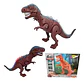 Dinosaurio Movimiento Y Sonido Tiranosaurio Rex 3305 Juguete - Miniatura 4
