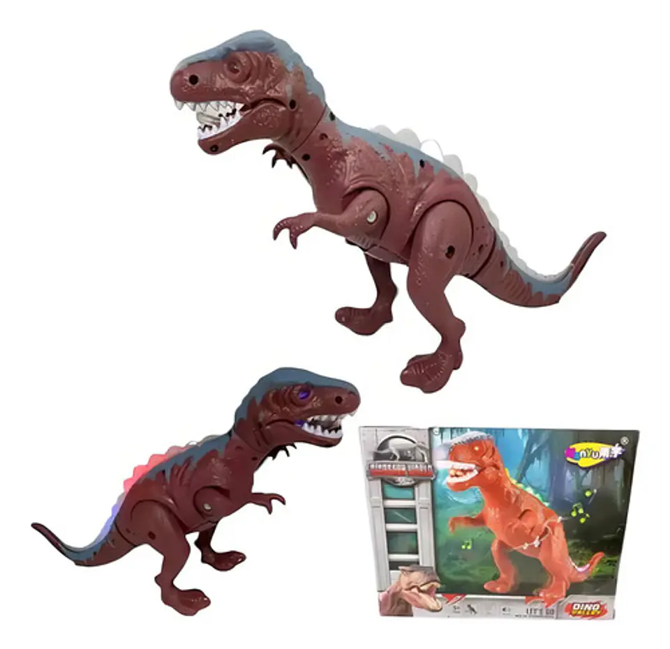 Dinosaurio Movimiento Y Sonido Tiranosaurio Rex 3305 Juguete 4