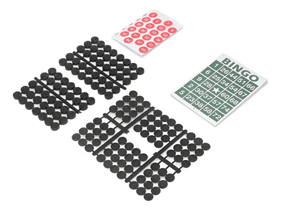 Juego De Mesa De Bingo Con 24 Tarjetas De Números Bingo 1