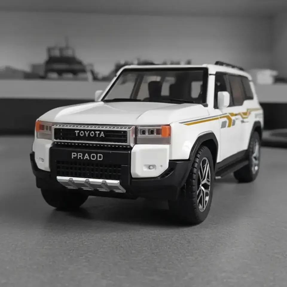 Carro Toyota Prado 2025 A Escala 1:24 Land Cruiser Series 3