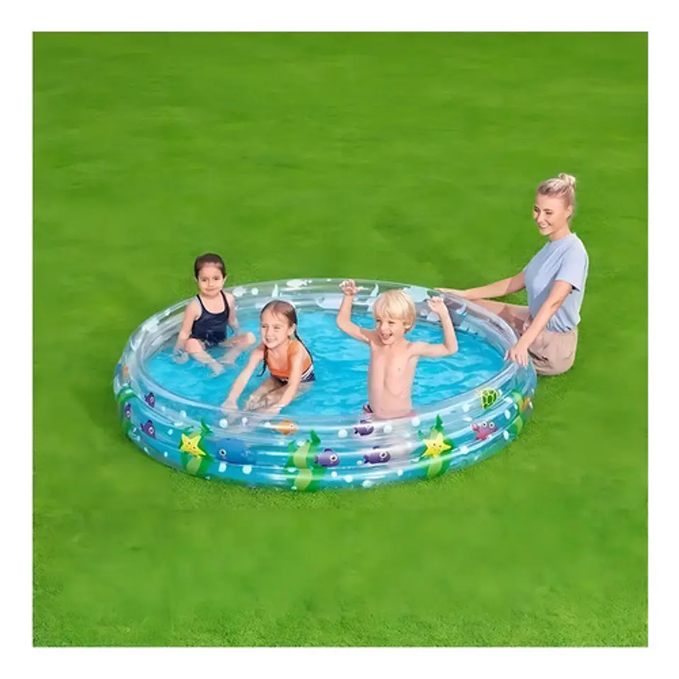 Piscina Inflable Redonda Bestway Deep Dive 51005 Anillo De 1.83m X 33cm 480l Multicolor 4