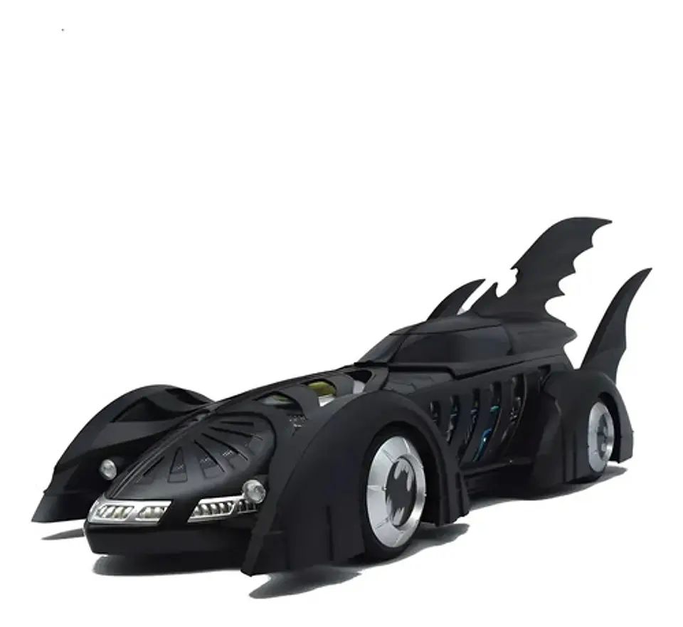 Batimoviles De Batman Metalicos Escala 1:18 Luces Y Sonidos 2
