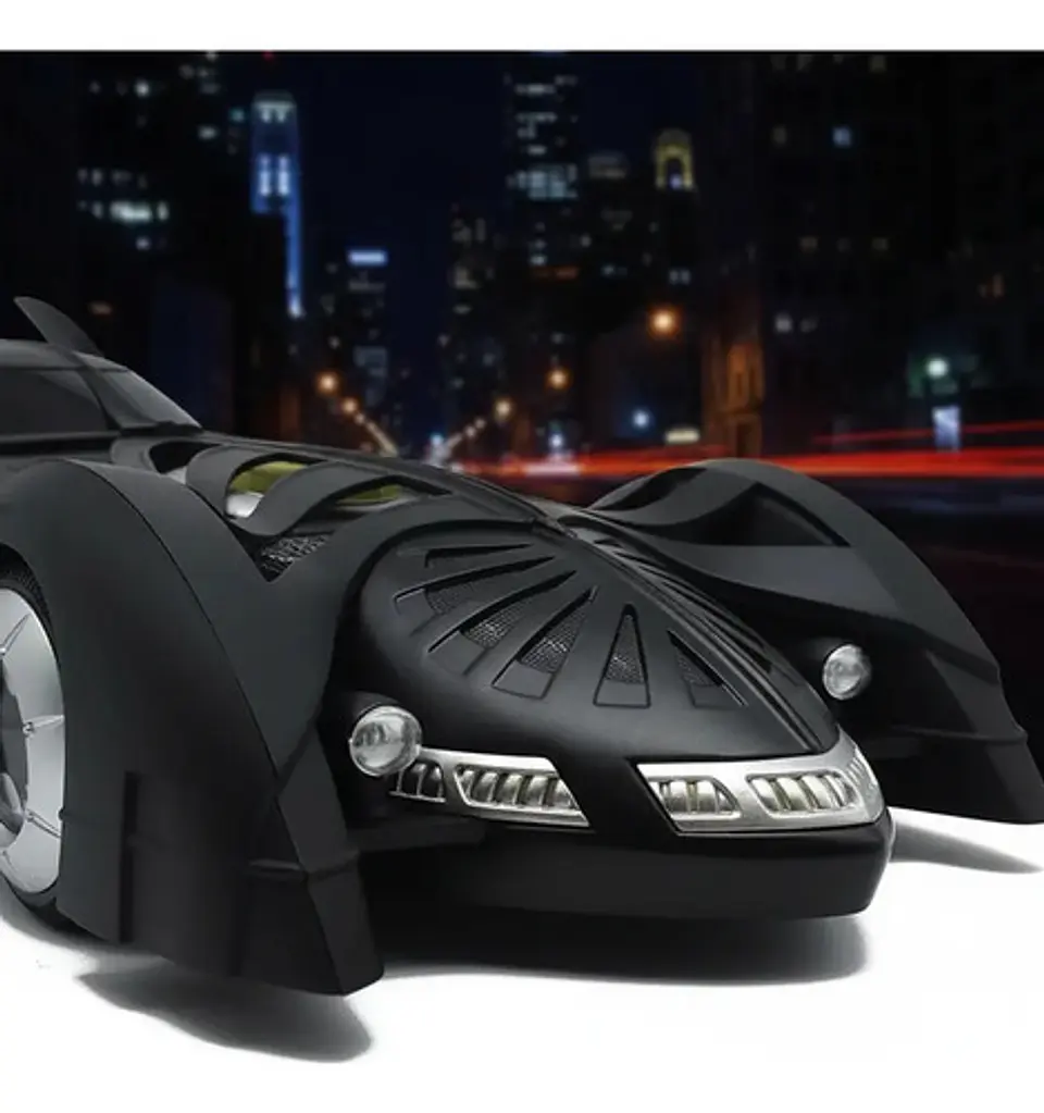 Batimoviles De Batman Metalicos Escala 1:18 Luces Y Sonidos 4