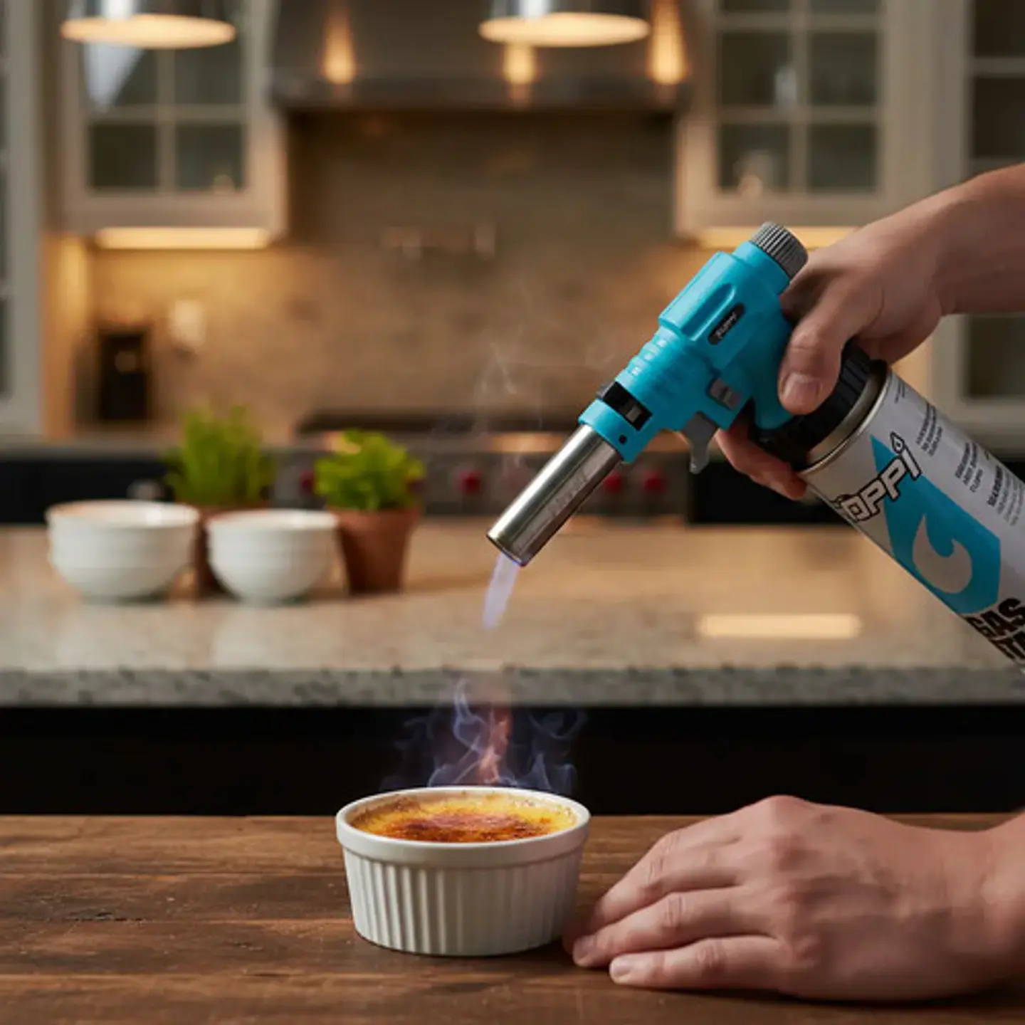 Soplete Flameador Floppi Fl-sp8 Encendido Automático Cocina 1350°c Azul 8