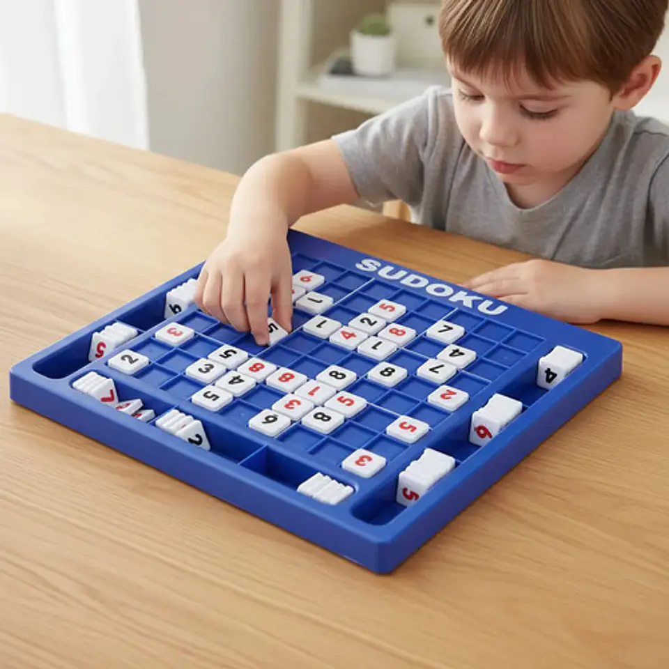 Juego Educativo Sudoku Matematicas 81 Fichas Rompecabezas 2