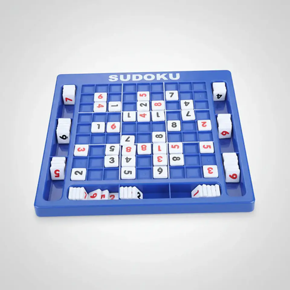 Juego Educativo Sudoku Matematicas 81 Fichas Rompecabezas 5