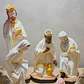Pesebre Navideño 50 Cm Navidad María José Tres Reyes Magos  - Miniatura 1
