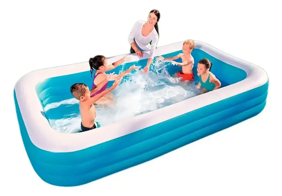 Bestway 54009 Piscina Inflable Rectangular Color Azul 1161l 12