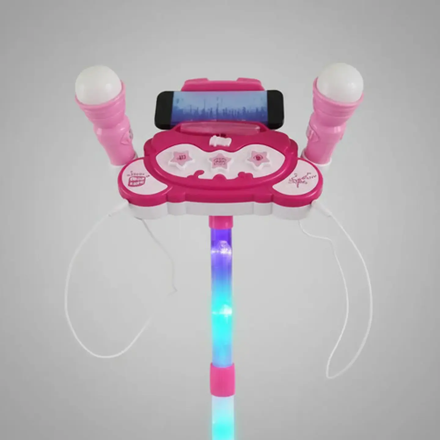 Microfono Karaoke Doble Infantil Niñas Mp3 Efectos 5