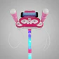 Microfono Karaoke Doble Infantil Niñas Mp3 Efectos - Miniatura 5