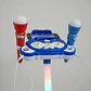 Microfono Karaoke Doble Infantil Niñas Mp3 Efectos - Miniatura 10