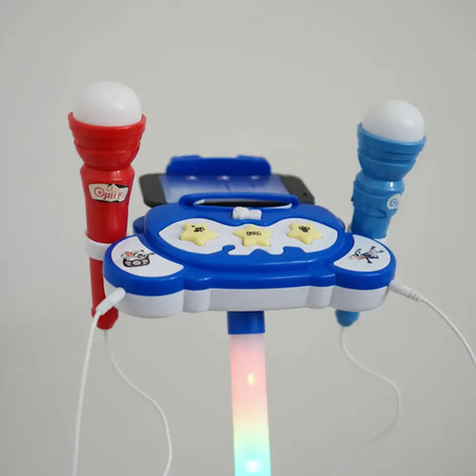 Microfono Karaoke Doble Infantil Niñas Mp3 Efectos 10