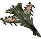 Aviones De Combate Para Niños Con Rueditas - Miniatura 1