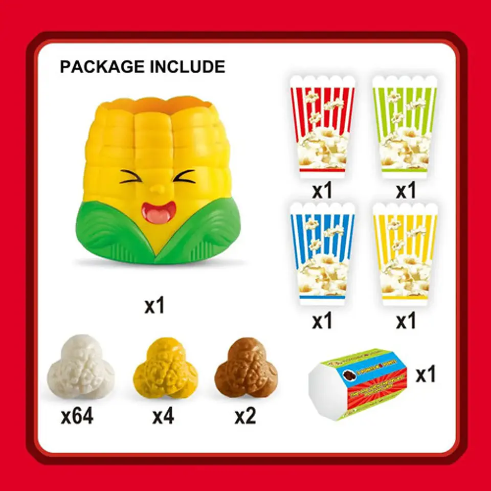Juego De Mesa Maiz Saltarin- Palomitas Interactivo Pop Corn 3