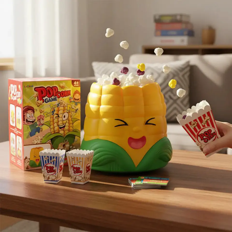 Juego De Mesa Maiz Saltarin- Palomitas Interactivo Pop Corn 4