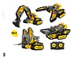 Kit Robot Solar 4 En 1 Hb Toys Educativo Construcción Juguete Amarillo Robot 4 En 1 - Miniatura 2