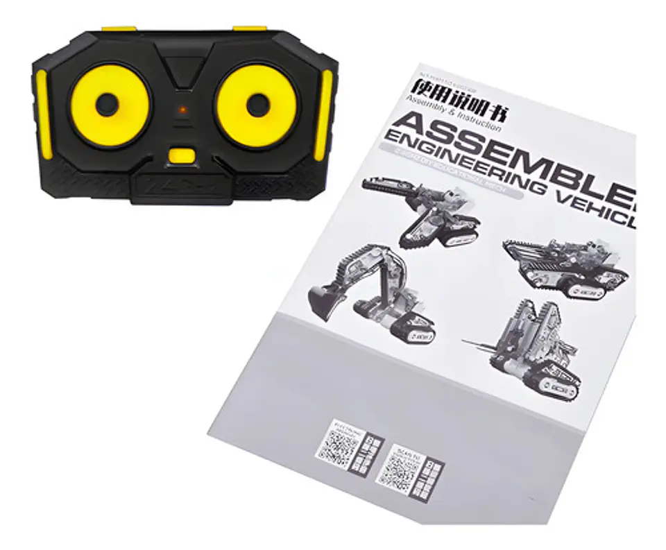 Kit Robot Solar 4 En 1 Hb Toys Educativo Construcción Juguete Amarillo Robot 4 En 1 5
