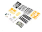 Kit Robot Solar 4 En 1 Hb Toys Educativo Construcción Juguete Amarillo Robot 4 En 1 - Miniatura 6