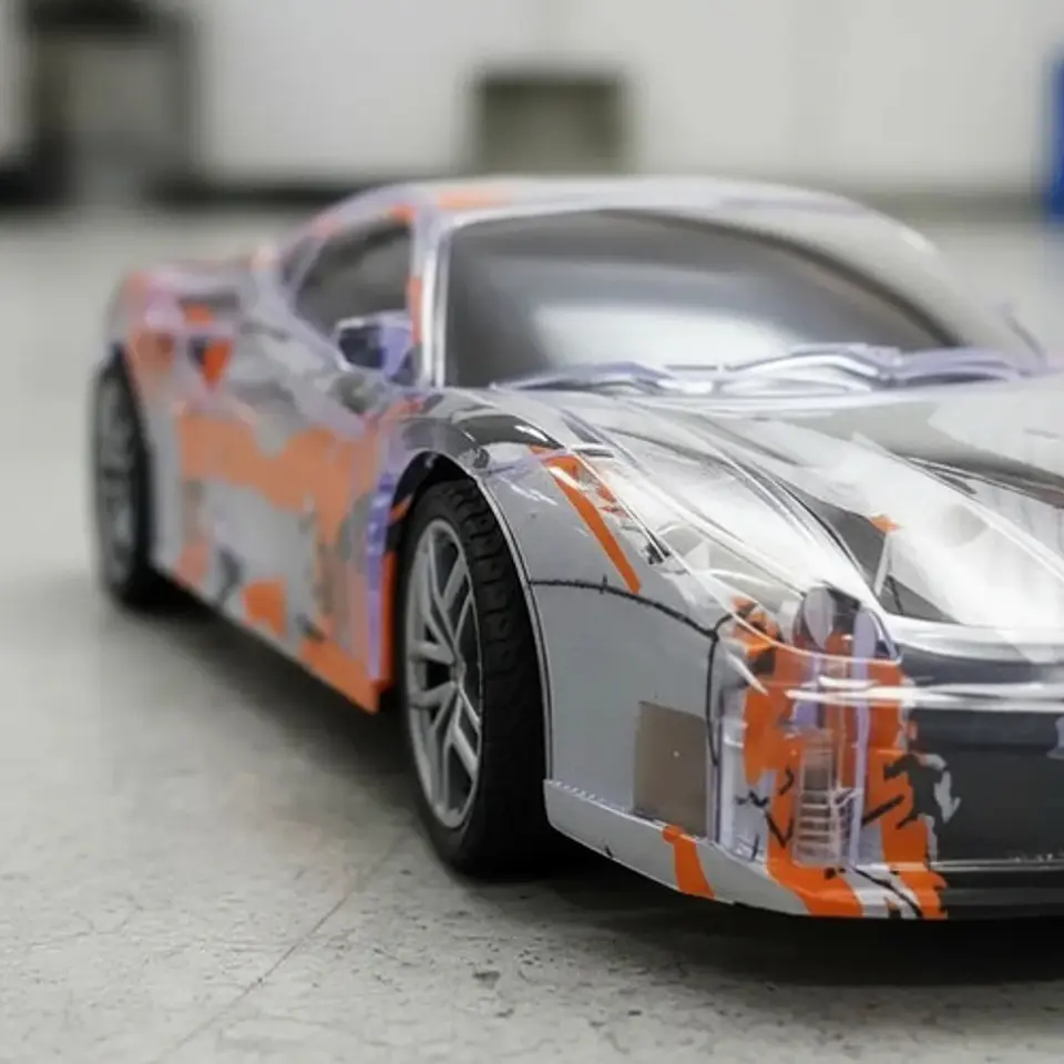 Carro Control Remoto Graffiti Car Bateria Recargable 1:20 6