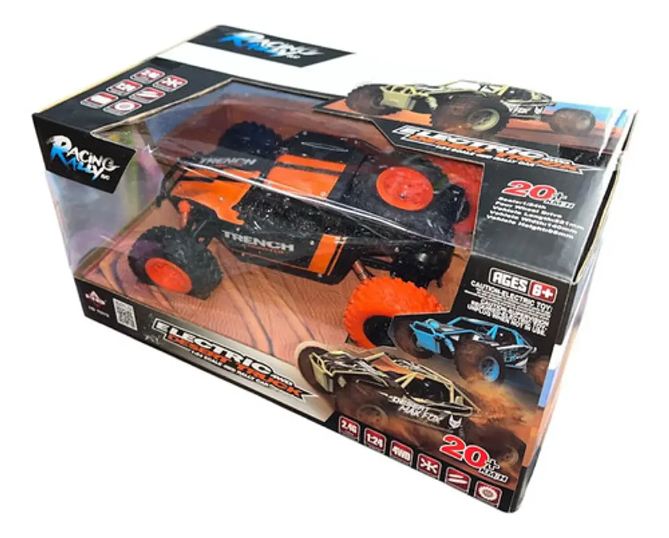 Carro Control Remoto Bateria Recargable Buggy 20km/h 8
