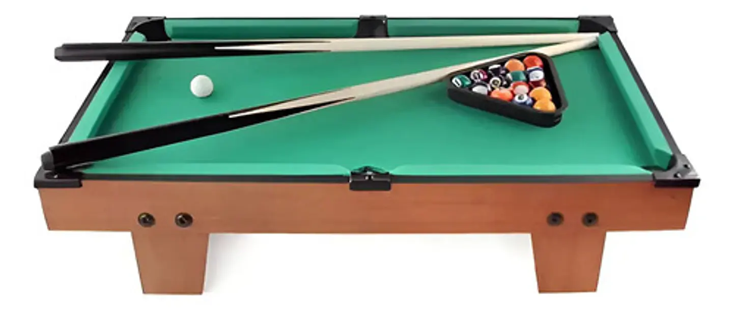 Mesa Billar Pool Tacos Bolas Tiza Organizador Xj8828 73x39x6 7