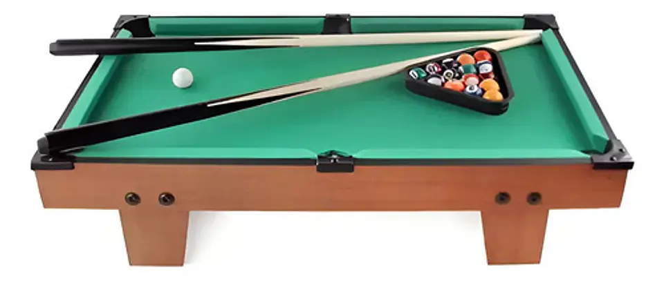 Mesa Billar Pool Tacos Bolas Tiza Organizador Xj8828 73x39x6 7