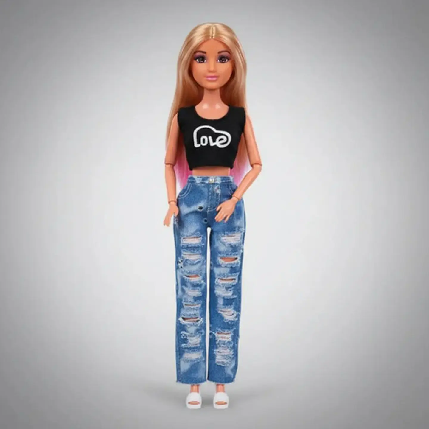 Muñeca Anlily Tipo Fashio Moda 30 Cm Fashionista Femenina 3