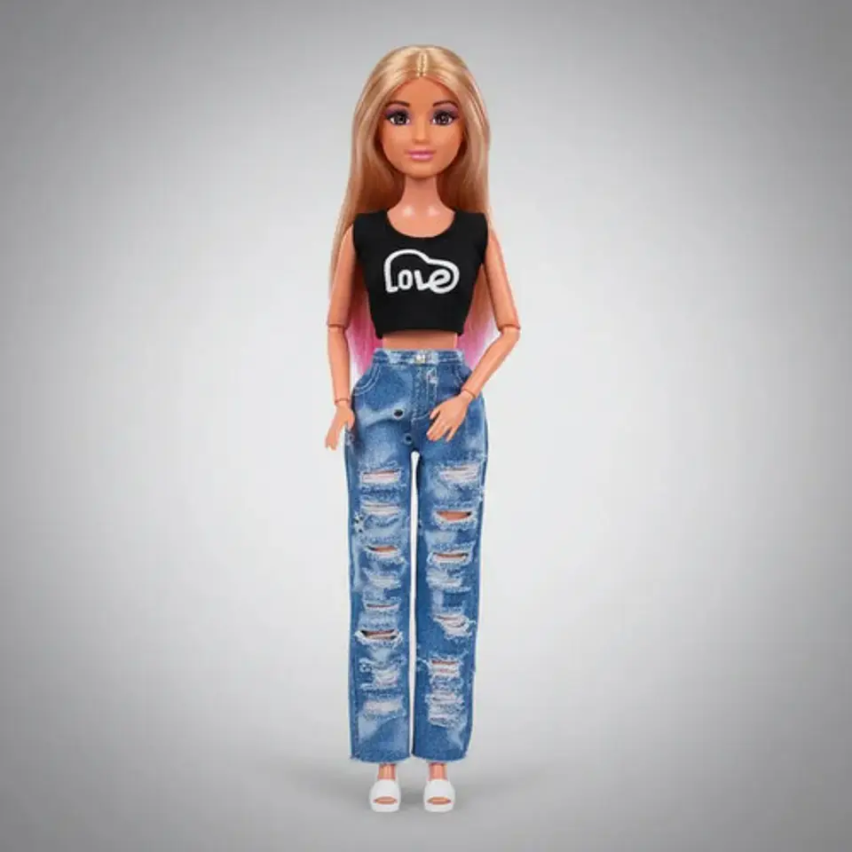 Muñeca Anlily Tipo Fashio Moda 30 Cm Fashionista Femenina 3