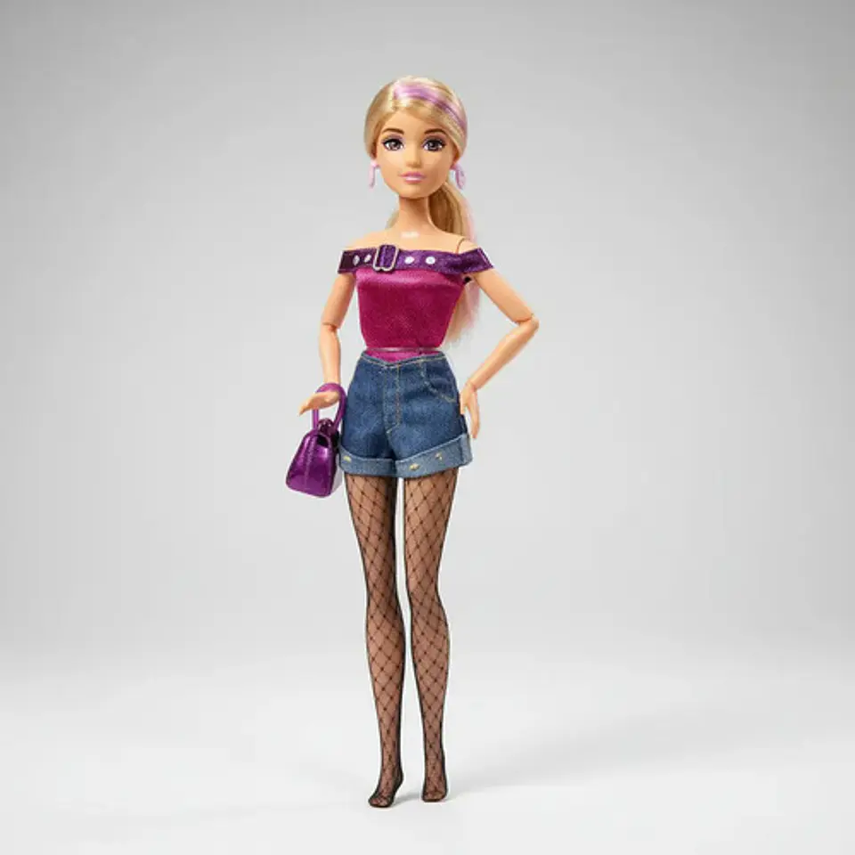 Muñeca Anlily Tipo Fashio Moda 30 Cm Fashionista Femenina 21
