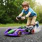 Carro Formula 1 Juguete A Control Remoto Humo Luces Manilla - Miniatura 3