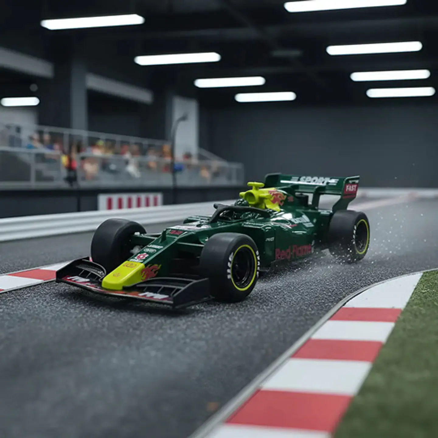 Carro Control Remoto Formula 1 F1 Carreras Con Luz Y Humo 4