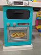 Cocina Funcional Luz Sonido Vapor Burbujas Agua 75cm 63 Pz Azul Petróleo - Miniatura 5