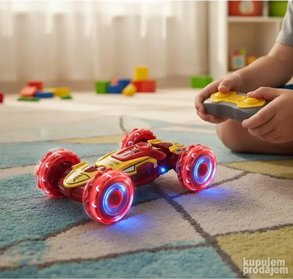 Carro Control Remoto Luces Y Sonidos Superheroes Manilla 4