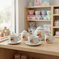 Set De Mini Te Infantil 8 Pcs Juego Niñas Ceramica Infantil - Miniatura 7
