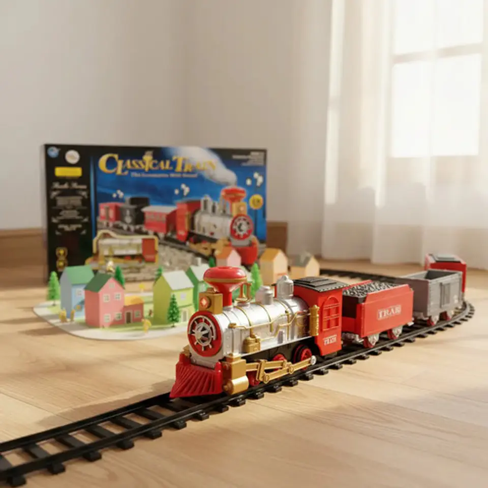 Tren Arbol Classic Con Luces, Humo, Sonidos Pista De 740 Cms 1