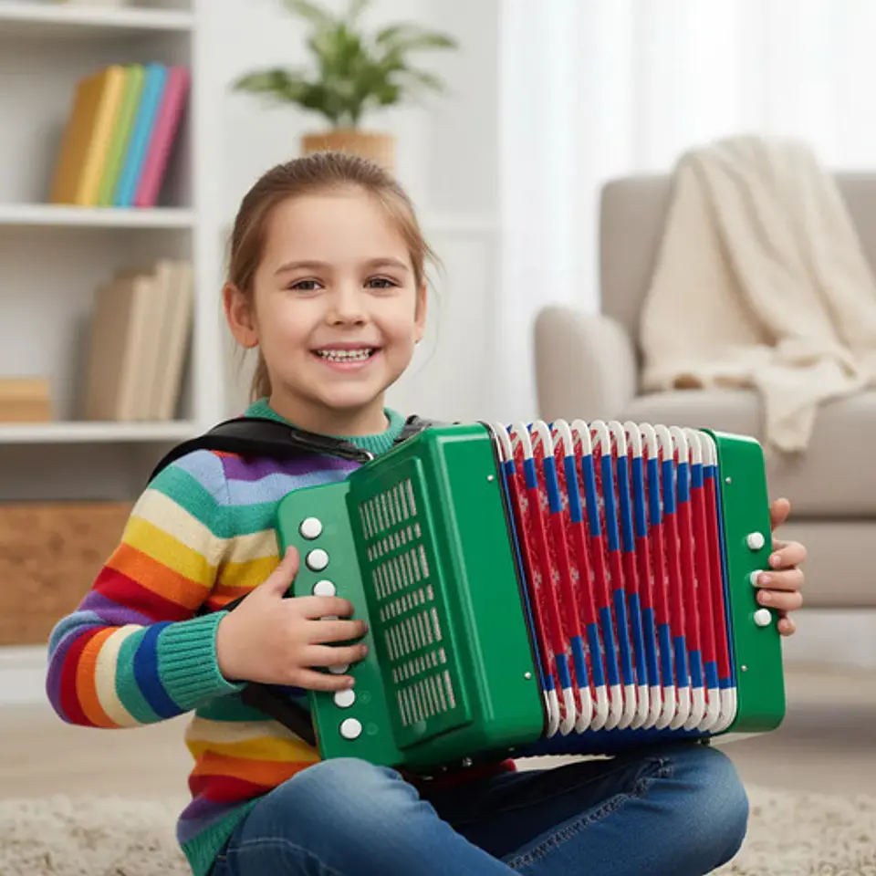 Acordeon De Juguete Musical 10