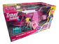 Juego De Avion Azafata Niñas Accesorios Rosa Avión Fucsia - Miniatura 4